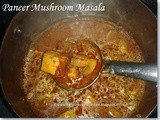 Paneer Mushroom Masala