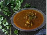 Pavakka Puli Kuzhambhu | Bitter Gourd in Tamarind Sauce