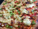 Schezwan Chicken Pizza