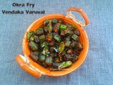 Vendakai Varuval | Okra Fry