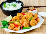 Garlic and Chilli Prawns