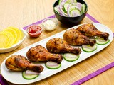 Honey & Mustard Baked Chicken Drumsticks