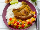 Pork Chops With Mango