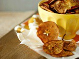 Apple and pear crisps