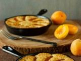 Apricot cornmeal cakes