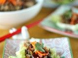 Asian-style lettuce wraps