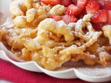 At the county fair: funnel cake