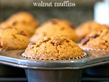 Chocolate chip, coffee, and walnut muffins