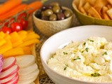 Feta and lemon dip