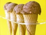 No egg nutella® ice cream with goat’s milk