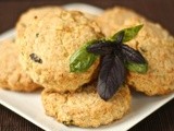 Parmesan basil biscuits