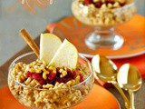 Pumpkin rice pudding