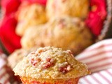 Strawberries and cream muffins