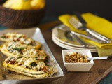 Stuffed delicata squash