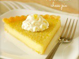 Vanilla bean & meyer lemon chess pie