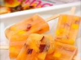 White sangria ice pops