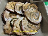 Arista di maiale in porchetta