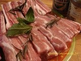 Baby back ribs (puntine di maiale) alla birra e miele di rosmarino