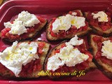 Bruschetta con burrata