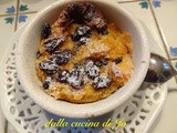 Budini di panettone al tè Earl Grey