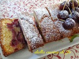 Cake alle ciliegie e liquore amaretto