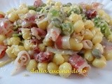 Chicche di patate con fave e pancetta arrotolata