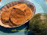 Cotolette di zucchine tonde