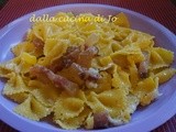 Farfalle alla gricia