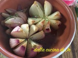 Fiori di cipolla al balsamico