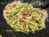 Fregola con broccoli e salsiccia