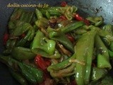 Friggitelli spadellati, sugo per pasta o riso