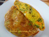 Frittatina ai fiori di zucca