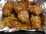 Frittelle di basmati e verdure allo zenzero