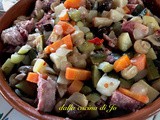 Giardiniera con testina di vitello