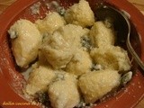 Gnocchi di gries allo zola