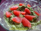 Guacamole al pompelmo rosa