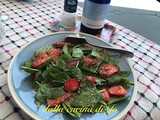 Insalata di spinaci novelli e fragole