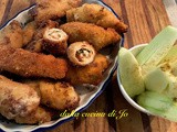 Involtini di pollo fritti