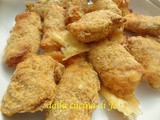 Involtini di pollo impanati