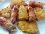 Involtini saporiti di carne, speck e formaggio