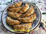 Mini croissant salati di sfoglia ai semi