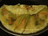 Omelette ai fiori di zucca