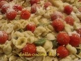 Orecchiette fave e pomodorini