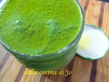 Pesto di rucola e spinacini ai pistacchi