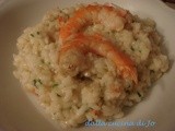 Risotto al Prosecco e mazzancolle