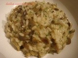 Risotto con carciofi e olive taggiasche