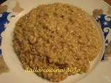 Risotto con midollo