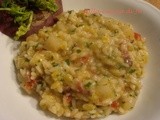 Risotto con rape e porri