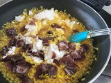 Risotto con ricotta di pecora e capocollo