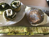 Rose di zucchine e formaggio di Langa